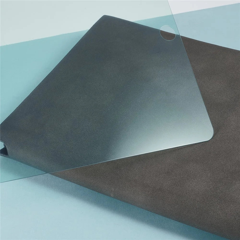 For iPad 9.7-inch (2017)  /  Air 2 Screen Protector Anti-Green-Ray Eye Protection 0.3mm Arc Edge Tempered Glass Tablet Film - 5
