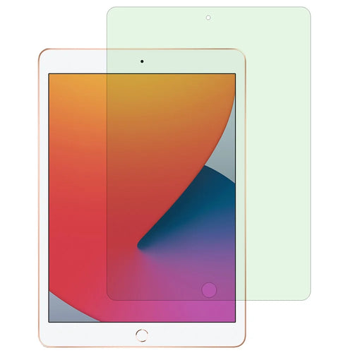 Screen Protector For iPad 10.2 (2021)  /  (2020)  /  (2019) Anti-Green-Ray Eye Protection 0.3mm Arc Edge Tempered Glass Tablet Film - 1