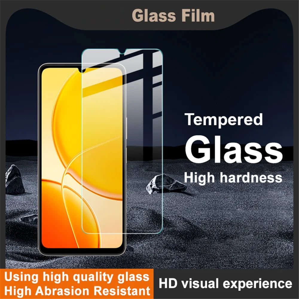 IMAK H Series For vivo T4 Lite 5G / Y19e 4G / Y19 5G / iQOO Z10 Lite 5G / Y29s 5G Tempered Glass Screen Protector Shatter-Proof Protection - 3