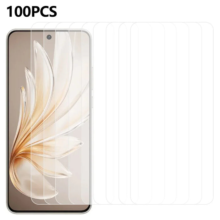 100Pcs For vivo S20 5G Screen Protector Anti-Scratch Tempered Glass Film (No Package, with Wipes Set, Dust-absorber, Guide Sticker) - 1