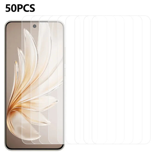 50Pcs For vivo S20 5G Screen Protector Full Glue Tempered Glass Clear Screen Film (No Package, with Wipes Set, Dust-absorber, Guide Sticker) - 1