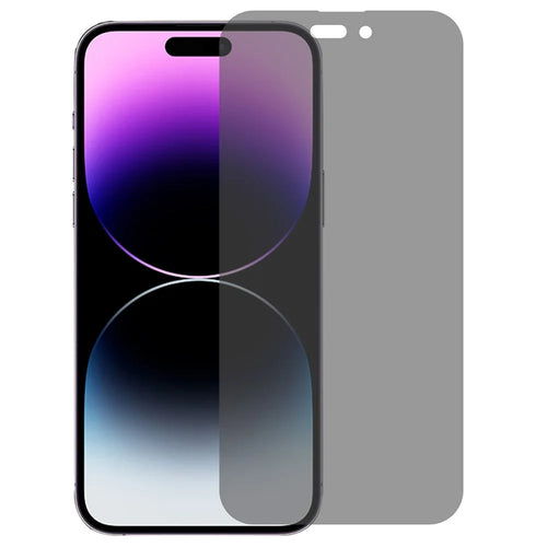 For iPhone 14 Pro Max Privacy Screen Protector Full Cover Anti-Spy Dark Tempered Glass Anti-Scratch Screen Film Guard - 1