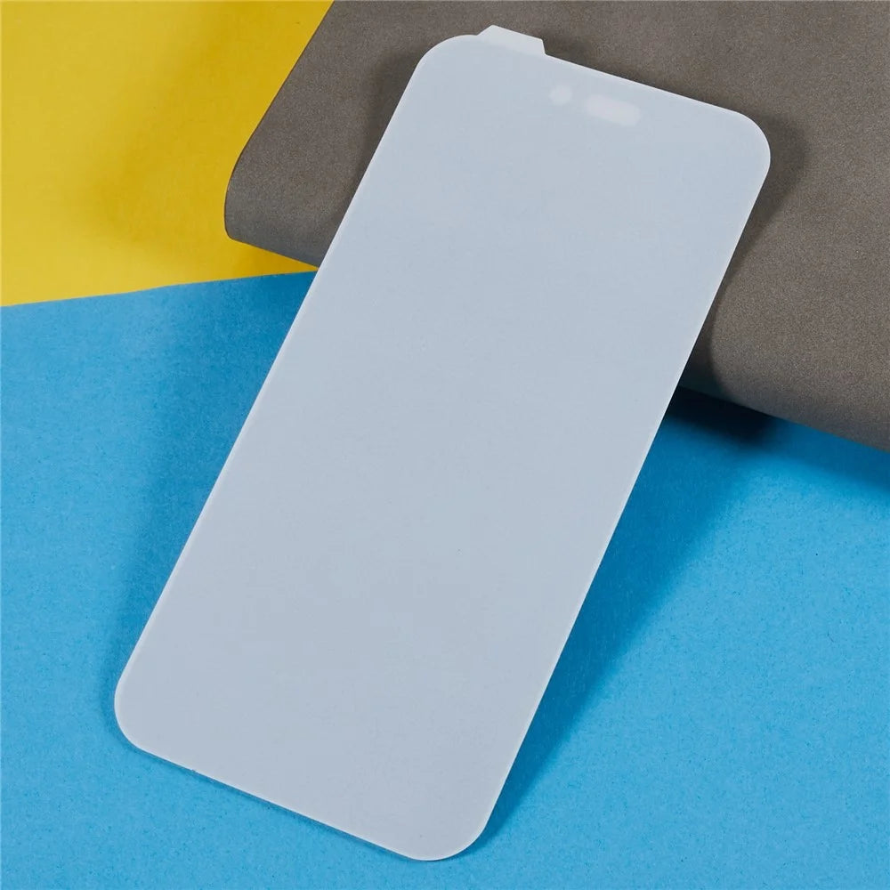 For iPhone 14 Pro Max Privacy Screen Protector Full Cover Anti-Spy Dark Tempered Glass Anti-Scratch Screen Film Guard - 5