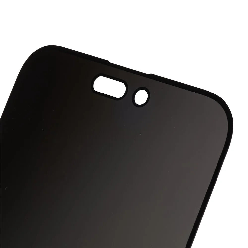 For iPhone 14 Pro Max Privacy Screen Protector Full Cover Anti-Spy Dark Tempered Glass Anti-Scratch Screen Film Guard - 7