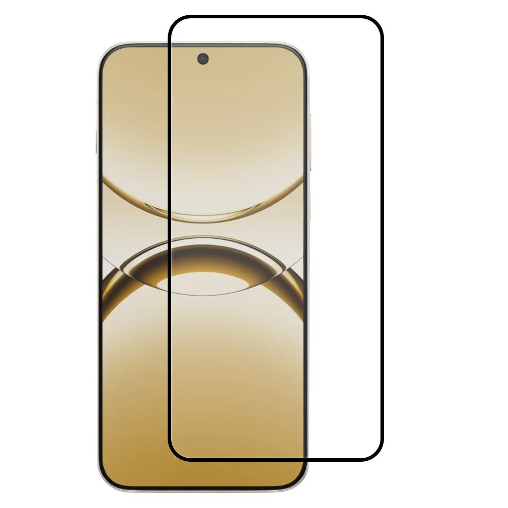 For Oppo Find X8 5G Screen Protector Silk Printing Full Glue HD Clear Screen Film - 1