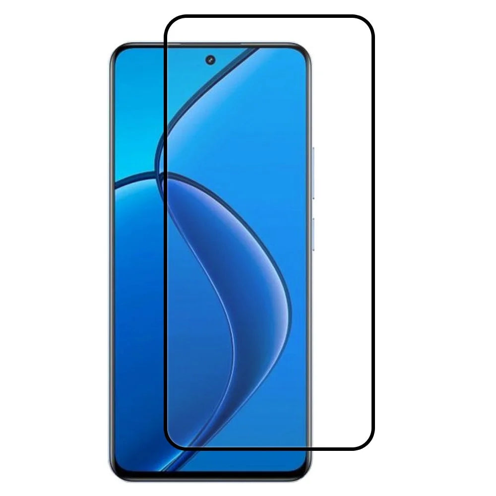 For Realme 13 4G Screen Protector Silk Printing Full Glue HD Clear Screen Film - 1