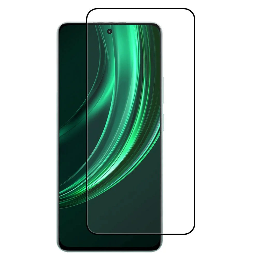 For Realme 13 5G Screen Protector Silk Printing Full Glue HD Clear Screen Film - 1