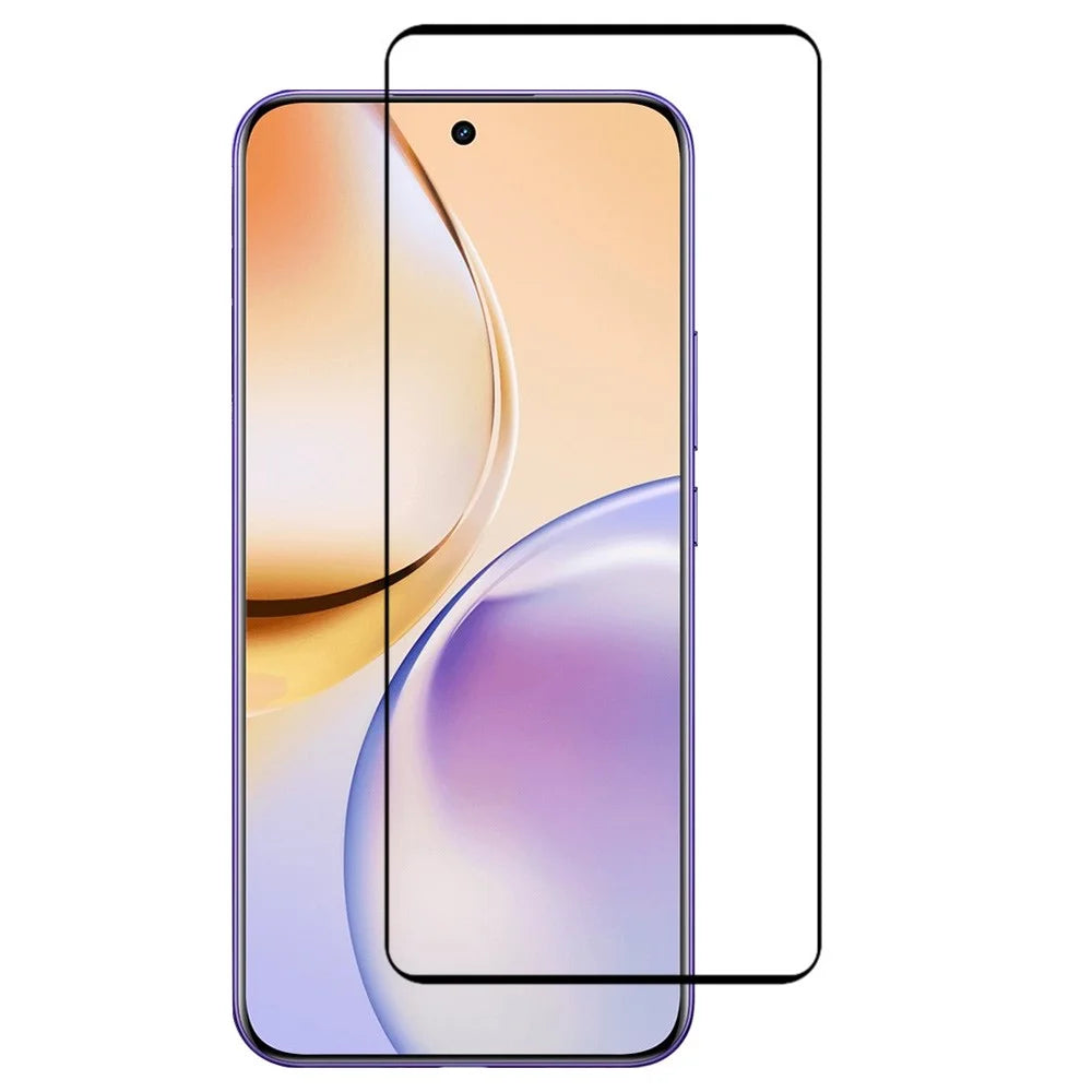 For Realme 14 Pro+ 5G Silk Printing Screen Protector 3D High Aluminum-Silicon Glass Film - 1