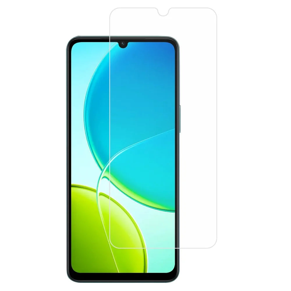 For vivo Y04 4G Screen Protector High Aluminium Silicon Glass Film 2.5D Arc Edge - 1