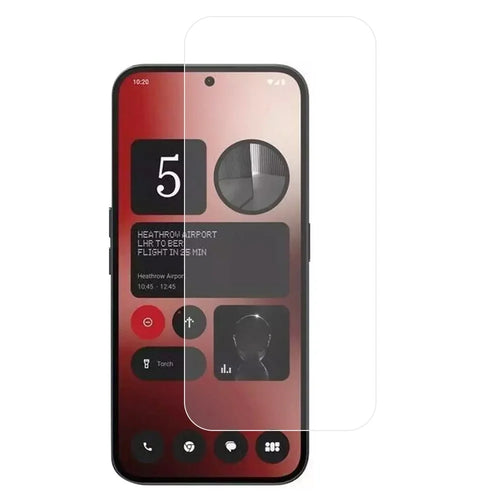 For Nothing Phone (3a) Pro / Phone (3a) Screen Protector High Aluminium Silicon Glass Film 2.5D Arc Edge - 1