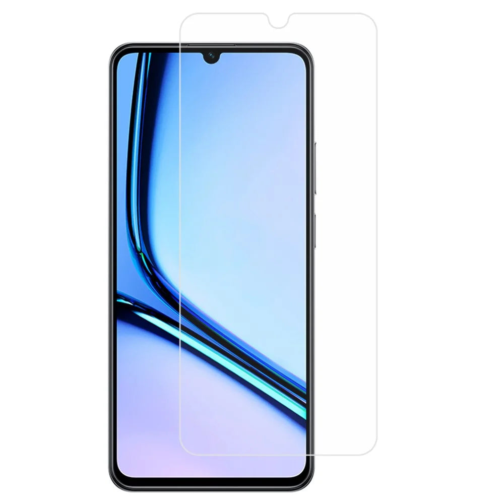 Screen Protector For Realme Note 60x 4G / C61 4G / C61 (India) 4G High Aluminium Silicon Glass Film 2.5D Arc Edge - 1