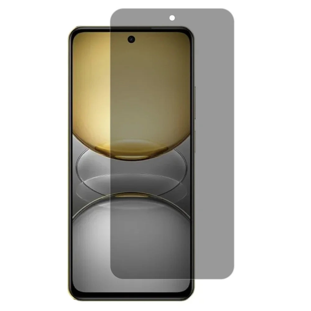 For Realme C75x / 14x 5G Anti Spy Screen Protector High Aluminium-Silicon Glass Film - 1