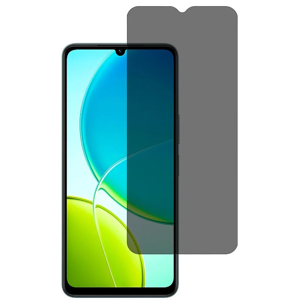 For vivo Y04 4G Anti Spy Screen Protector High Aluminium-Silicon Glass Film - 1