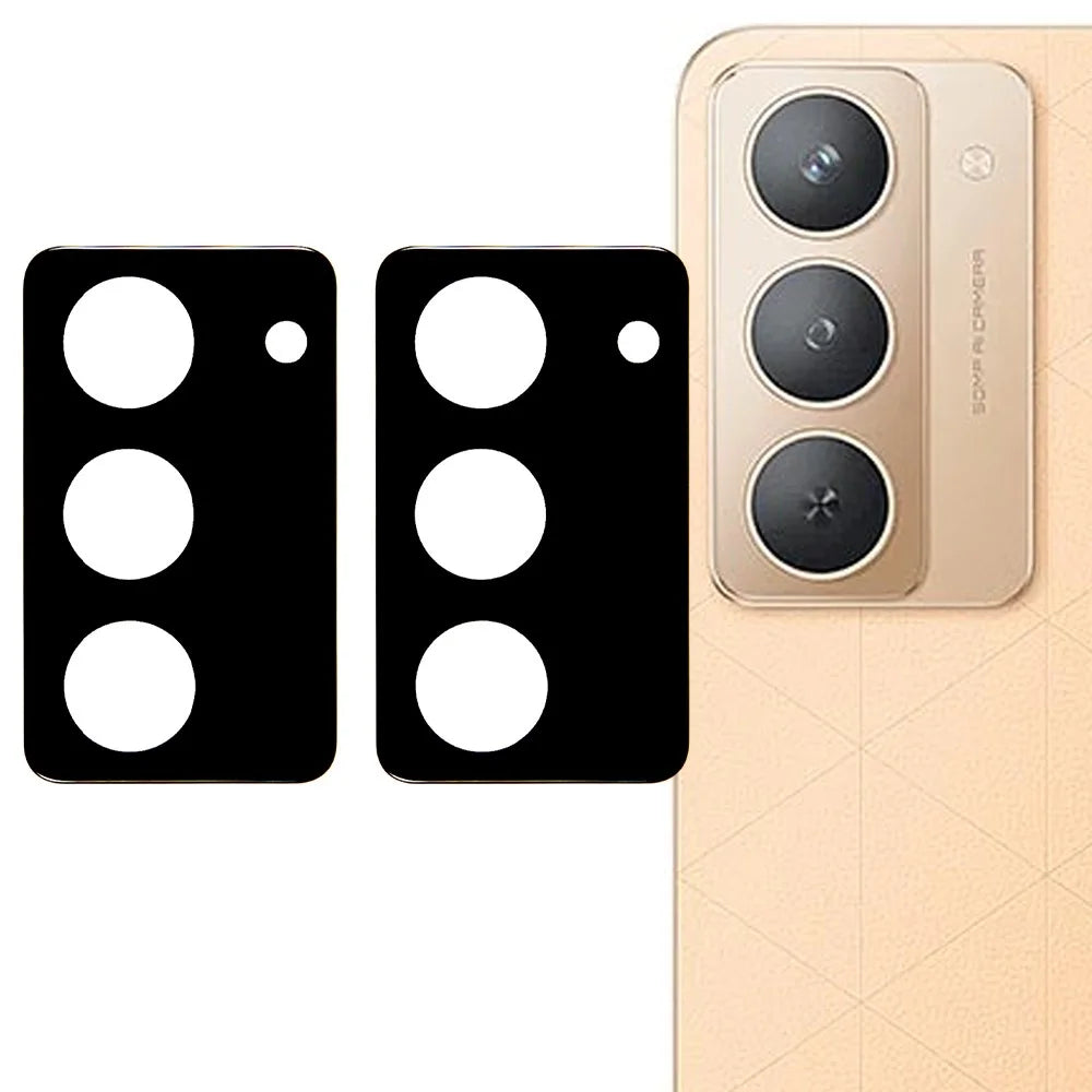 2Pcs For Realme P3x 5G Lens Protector Silk Printing Lens Film 3D Arc Edge - 1