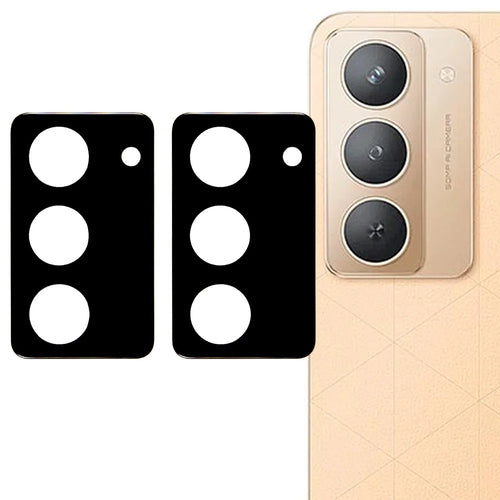 2Pcs For Realme P3x 5G Lens Protector Silk Printing Lens Film 3D Arc Edge - 1