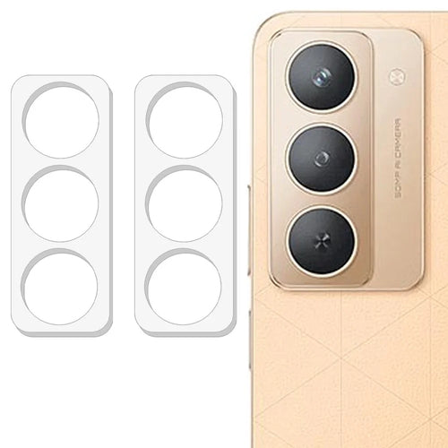 2Pcs For Realme P3x 5G Camera Lens Protector 3D Arc Edge Anti-Scratch Tempered Glass Lens Film - 1