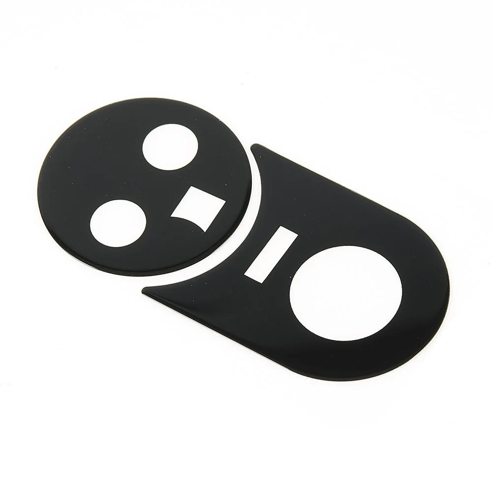 1 Set For vivo V50 5G Camera Lens Protector 2.5D Arc Edge Silk Printing Tempered Glass Lens Film - 3