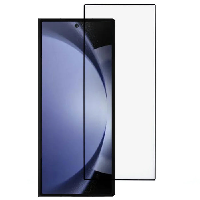 For Samsung Galaxy Z Fold7 5G Screen Protector Silk Printing Tempered Glass Full Glue Film (Outer Screen) - 1