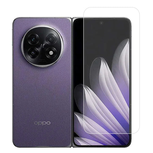 AMORUS For Oppo Find N5 5G Front Screen Protector 2.5D Arc Edge 9H High Aluminum-Silicon Glass Film - 1