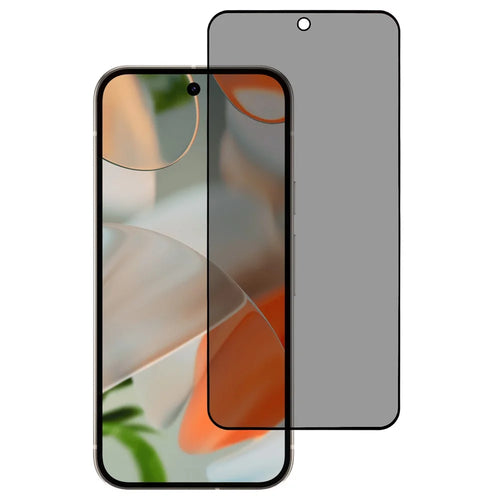 For Google Pixel 10 Pro / 10 / 9 Pro / 9 Anti-Peep Full Covering Screen Protector Silk Printing Tempered Glass Film - 1
