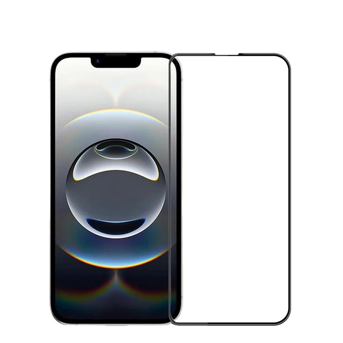 MOFI For iPhone 17e / 16e Screen Protector  9H 3D Curved Tempered Glass Film - Black - 1