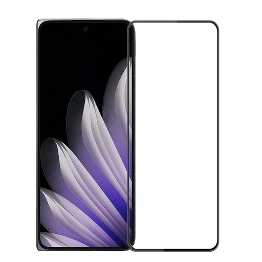 PINWUYO For Oppo Find N5 5G Tempered Glass Film  Explosion-proof 9H 3D Full Screen Protector - Black - 1