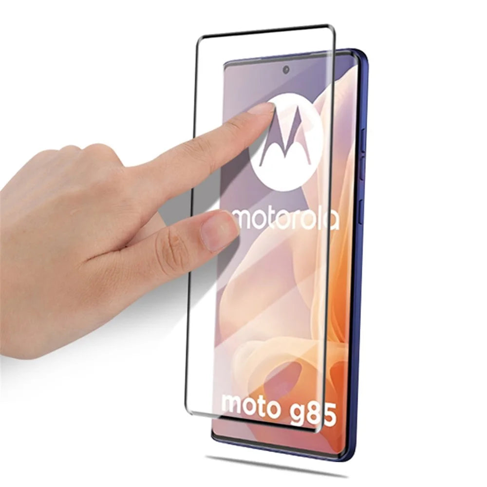 MOCOLO For Motorola Moto G85 5G Screen Protector 3D Curved Tempered Glass Film - 2