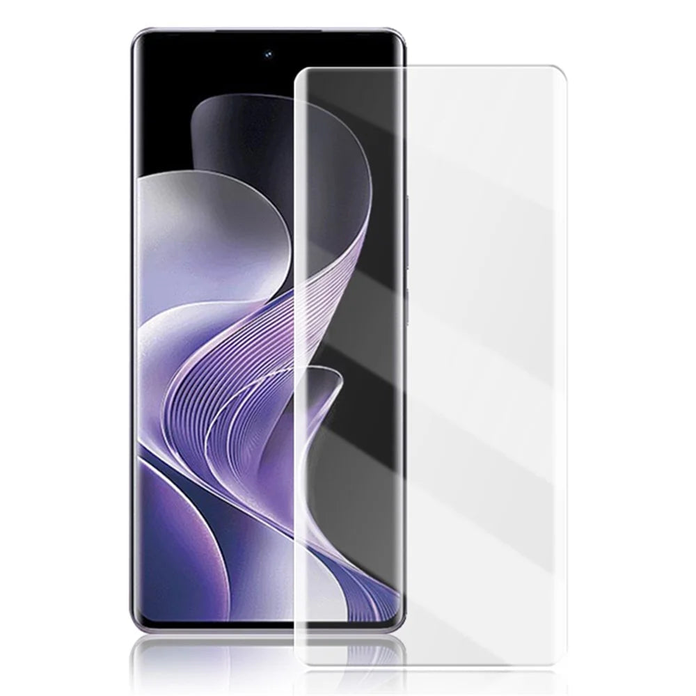 MOCOLO For vivo V40 Pro 5G Protector Tempered Glass UV Liquid Film 3D Curved Full Coverage - 1