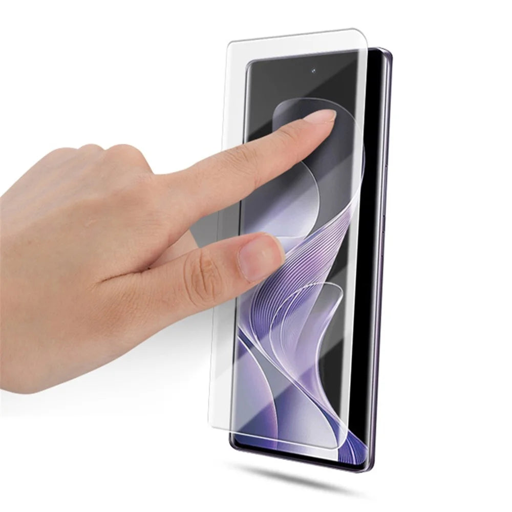 MOCOLO For vivo V40 Pro 5G Protector Tempered Glass UV Liquid Film 3D Curved Full Coverage - 2