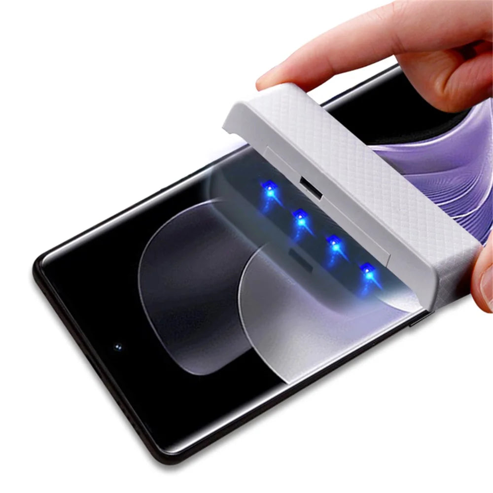 MOCOLO For vivo V40 Pro 5G Protector Tempered Glass UV Liquid Film 3D Curved Full Coverage - 4