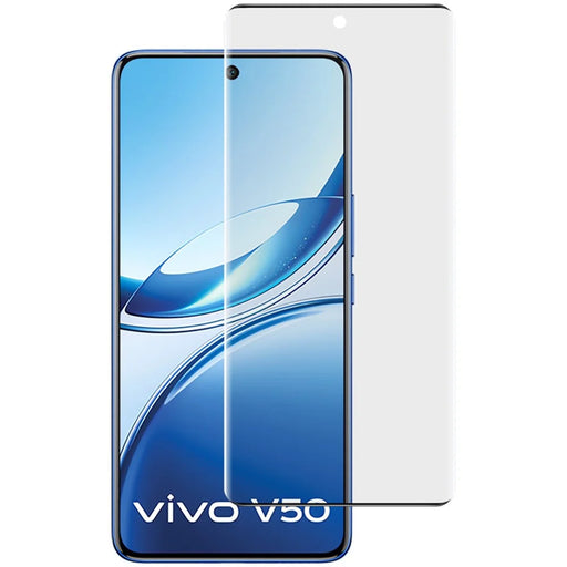 IMAK For vivo V50e 5G / V50 5G Full Screen Protector 3D Curved Tempered Glass Film (No Edge Version) - 1