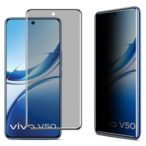 IMAK For vivo V50e 5G / V50 5G Anti Spy Screen Protector Full Cover Tempered Glass Film - 1