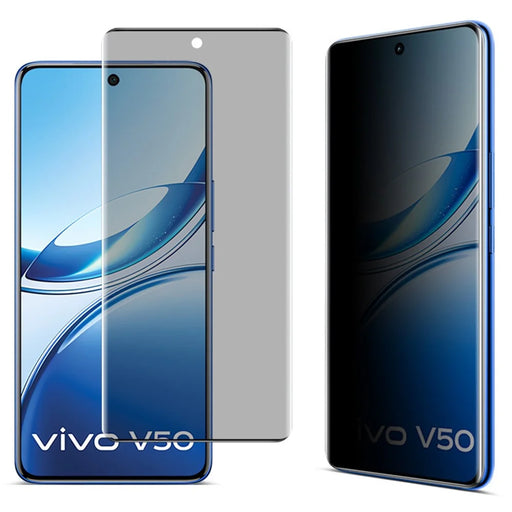 IMAK For vivo V50e 5G / V50 5G Anti Spy Tempered Glass Screen Protector (No Edge Version) - 1