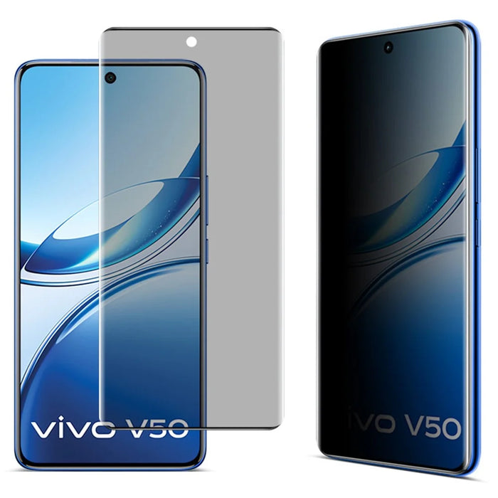 IMAK For vivo V50e 5G / V50 5G Anti Spy Tempered Glass Screen Protector (No Edge Version) - 1