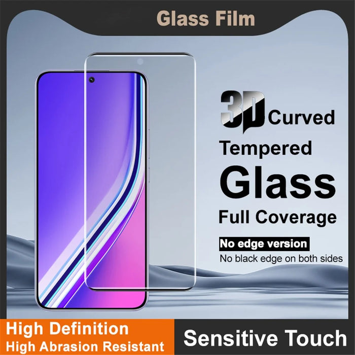 IMAK For Realme P3 Pro 5G Full Screen Protector 3D Curved Tempered Glass Film (No Edge Version) - 3