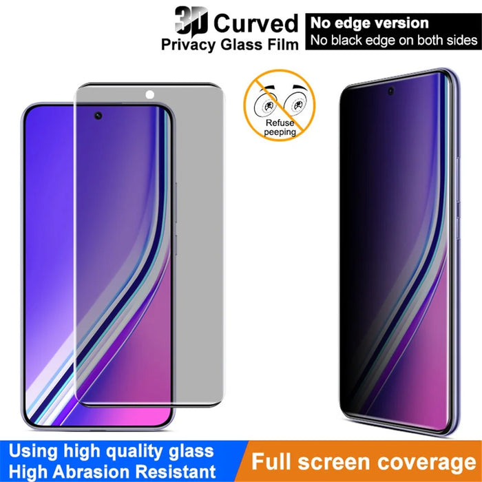 IMAK For Realme P3 Pro 5G Anti Spy Tempered Glass Screen Protector (No Edge Version) - 4