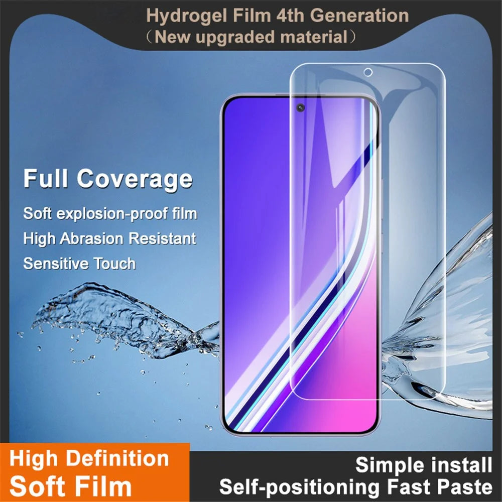 IMAK Hydrogel Film 4th Gen for Realme P3 Pro 5G Full Screen Protector Ultra Clear Soft TPU Film - 3