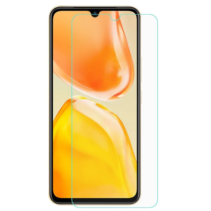 For vivo X80 Lite 5G Tempered Glass Screen Protector 0.3mm Arc Edge Clear Anti-explosion Protective Film - 1