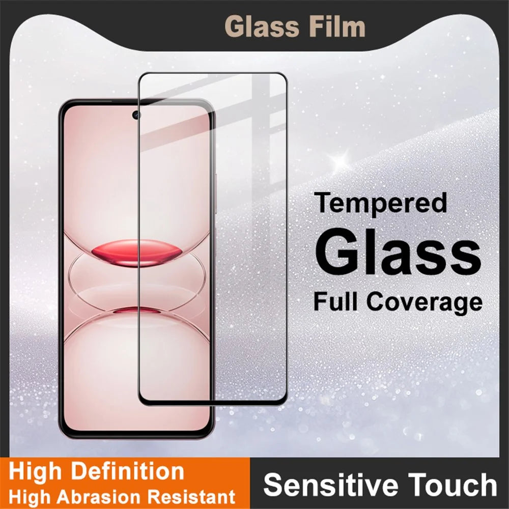 IMAK Pro+ Series For Realme C75x Tempered Glass Full Screen Protector Sensitive Touch Film - 3