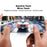 IMAK Pro+ Series For Realme P3 5G / Neo7x 5G Tempered Glass Full Screen Protector Sensitive Touch Film - 5