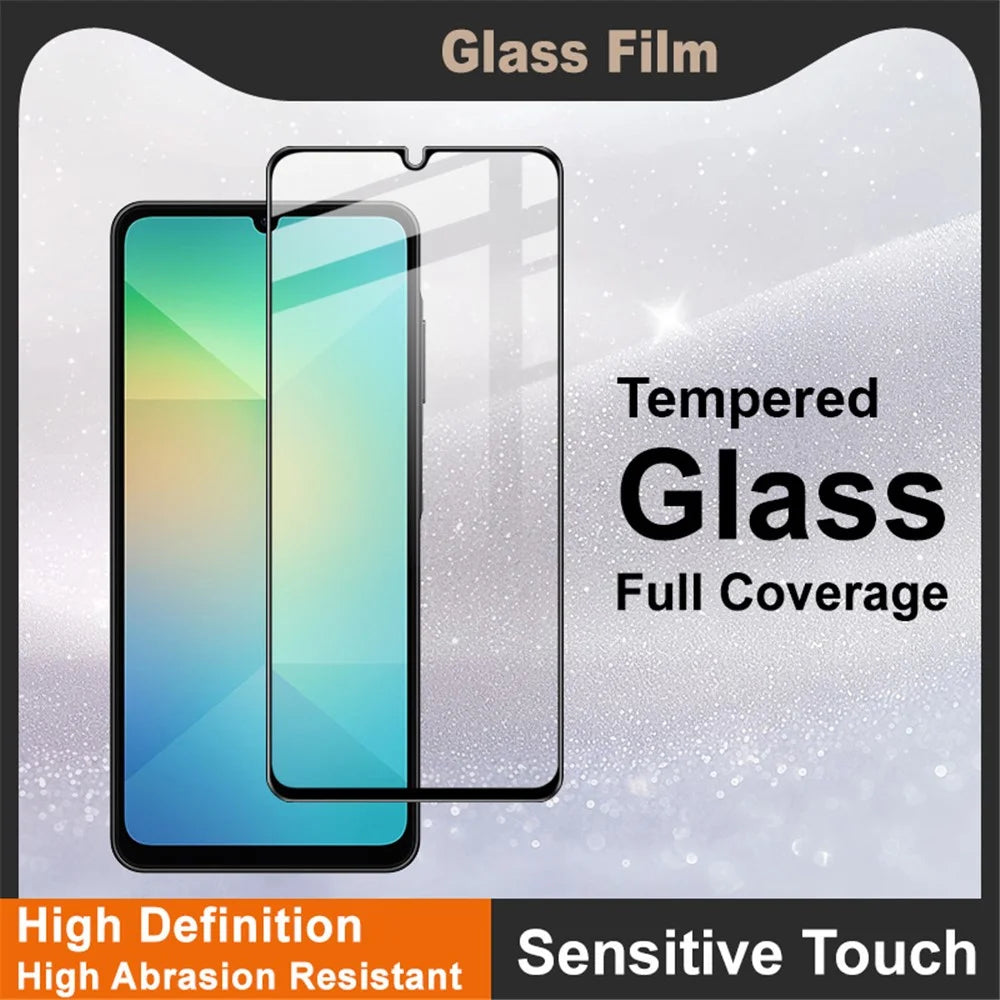IMAK Pro+ Series For Samsung Galaxy A06 4G / 5G Tempered Glass Full Screen Protector Sensitive Touch Film - 3