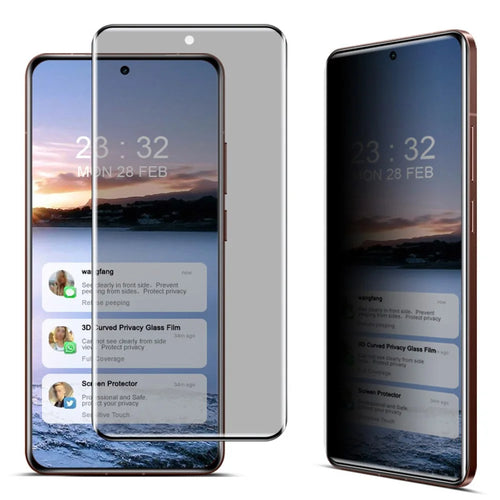 IMAK For Realme GT 7 Pro 5G Anti Spy Screen Protector Full Cover Tempered Glass Film - 1