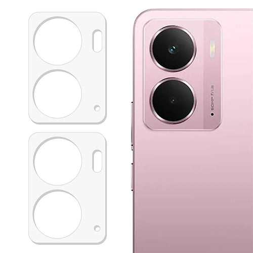 2Pcs For Realme P3 5G Camera Lens Protector 3D Arc Edge Anti-Scratch Tempered Glass Lens Film - 1