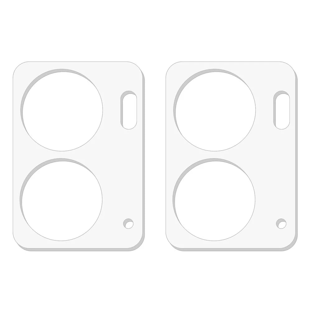 2Pcs For Realme P3 5G Camera Lens Protector 3D Arc Edge Anti-Scratch Tempered Glass Lens Film - 2