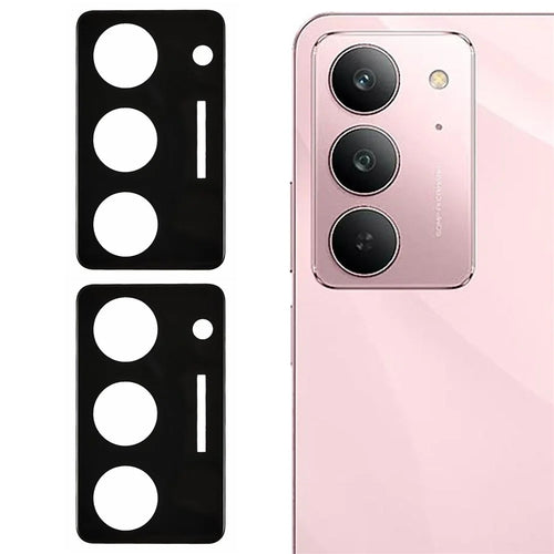 2Pcs For Realme C75x Lens Protector Silk Printing Lens Film 3D Arc Edge - 1