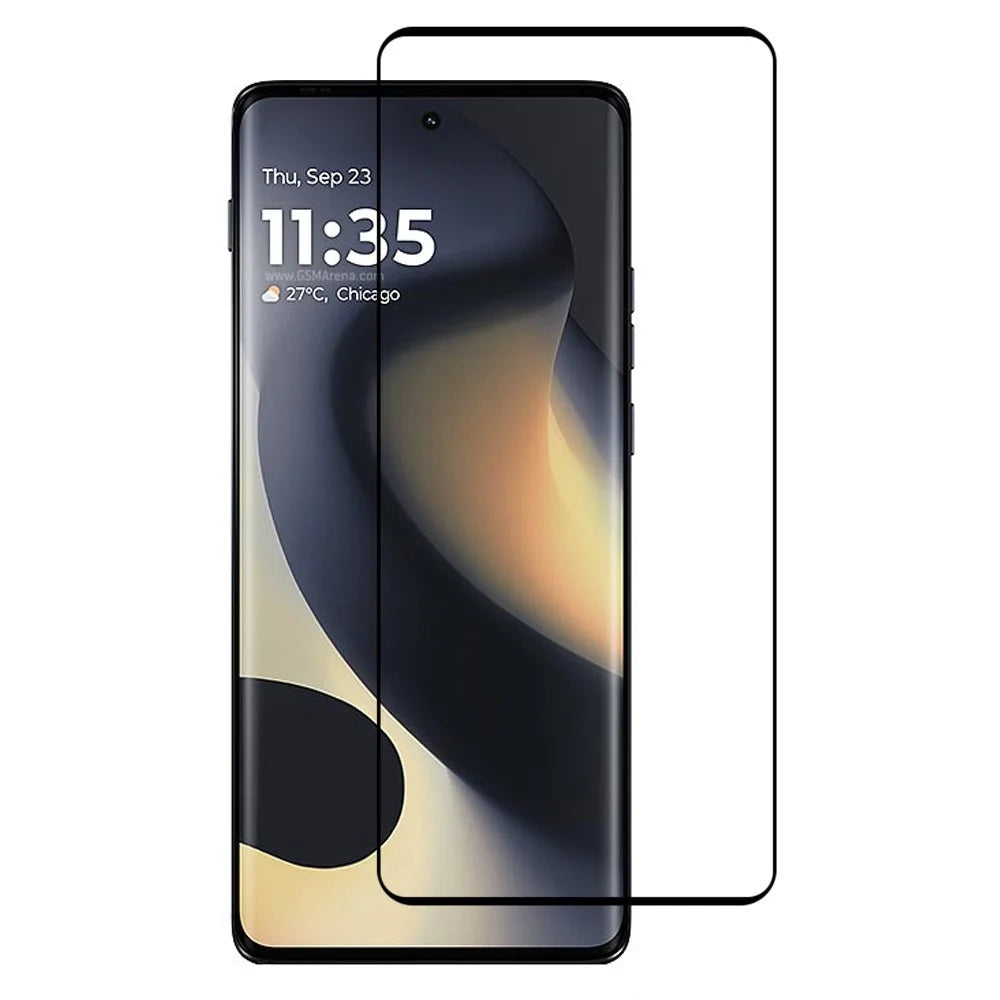 For Motorola Edge (2025) 5G Silk Printing Screen Protector 3D High Aluminum-Silicon Glass Film - 1
