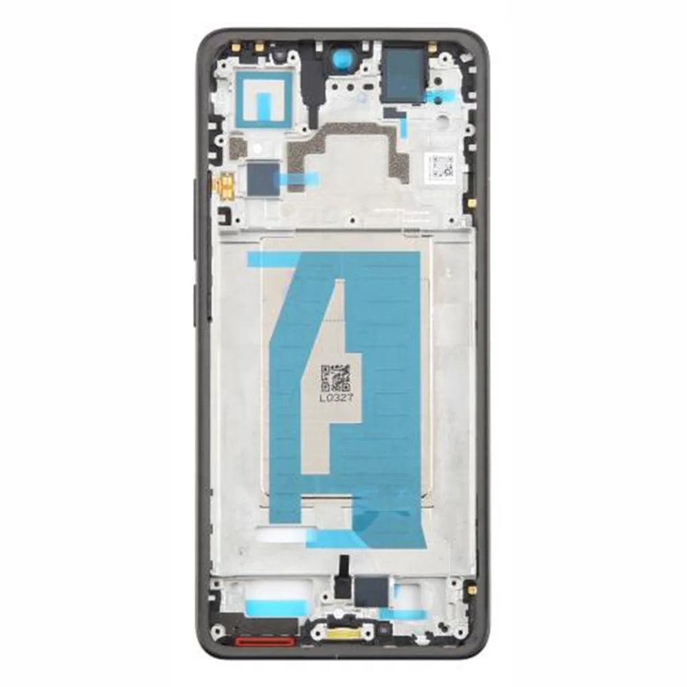 For Xiaomi 14T Middle Plate Frame (A-Side) Repair Part (Without Logo) - Black - 2
