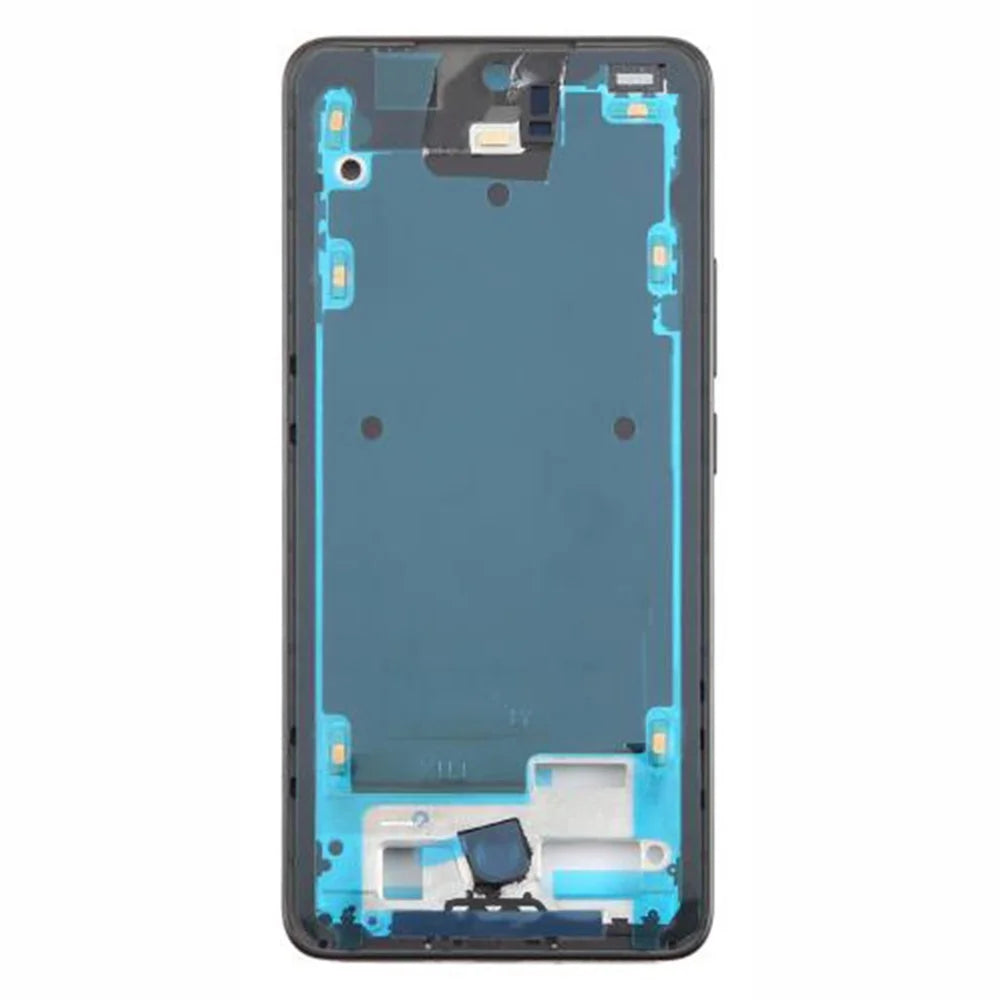For Xiaomi 14T Middle Plate Frame (A-Side) Repair Part (Without Logo) - Black - 3