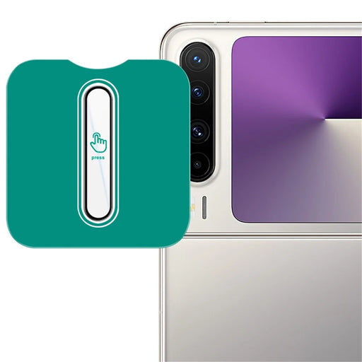 IMAK For Huawei Pura X Camera Lens Protector Tempered Glass Lens Film with Self Positioning Frame - 1