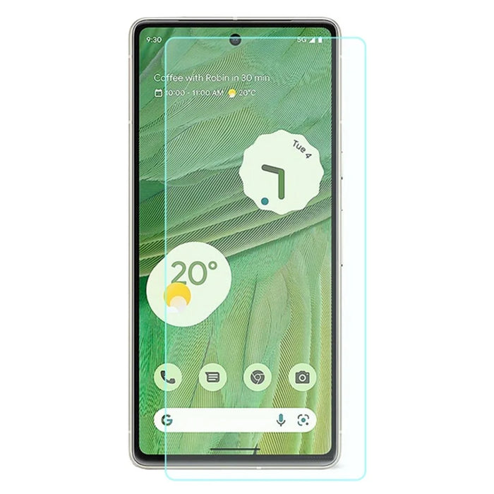For Google Pixel 7 5G Clear Screen Protector 0.3mm Arc Edge Tempered Glass Anti-Scratch Case Friendly Film - 1